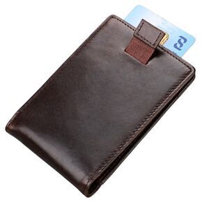 Mens Slim Wallet with Money Clip RFID Blocking Bifold Credit Card Holder Case US